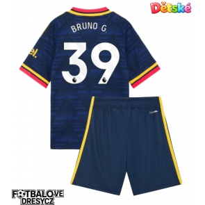 Arsenal Bruno Guimaraes #39 Dětské Venkovní dres komplet 2026-27 Krátký Rukáv (+ trenýrky)